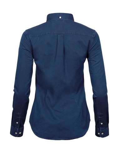 T-4003-Womens Casual Twill Shirt